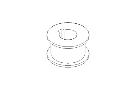 Zahnriemenrad/Zahnscheibe d12 H7 Nut