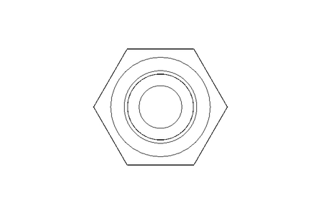 Hexagon screw M4x8.5 A2 70 ISO4017