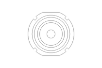 Membrane/diaphragme D=50 L/H=8 EPDM