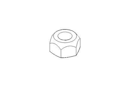 Hexagon nut M10 A4 DIN980