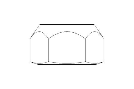 Hexagon nut M10 A4 DIN980