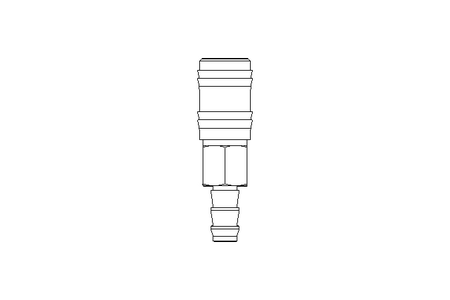 Kupplung Tülle DN 10 Ms