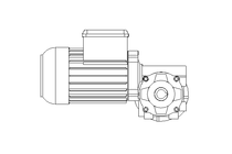 Schneckengetriebemotor 0,37kW 100 1/min