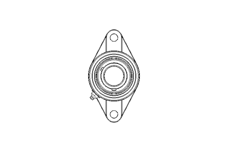 Mancal de flange 30x141x40,2