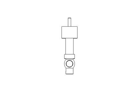 ASEPTIC CORNER VALVE DN40