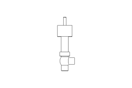 ASEPTIC CORNER VALVE DN40