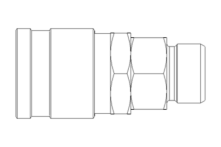 Kupplung G 3/4" aussen 1.4571