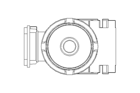 Schneckengetriebemotor 0,55kW 46 1/min