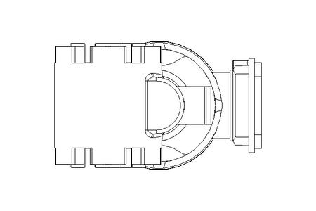 Motore a vite senza fine 0,55kW 46 1/min