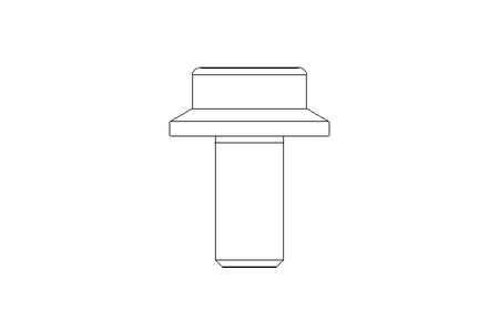 Flanschschraube M6x12 St-Zn