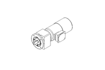 正齿轮变速电机 1,5kW 56 1/min