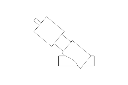 INCLINED SEAT VALVE DN65 EPDM