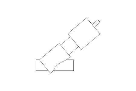 INCLINED SEAT VALVE DN65 EPDM