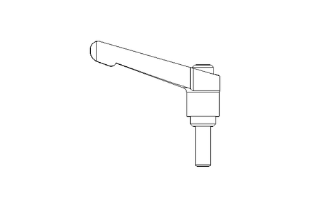 Klemmhebel M6x16 1.4305