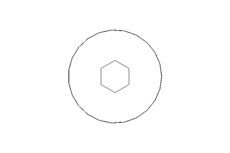 Hex. socket countersunk hd.cap screw M10