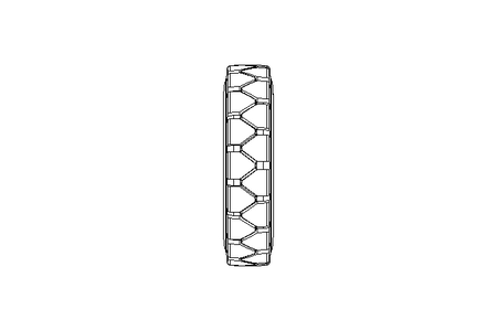 Roue mobile 400x100 400kg