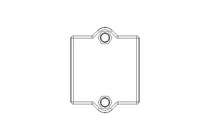 Flange clamping piece D=40.2 B=60