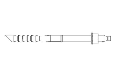 Gewindestange M16x125/100