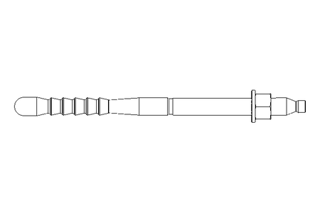 Gewindestange M16x125/100