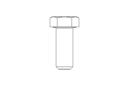 Tornillo cab. hexag. M12x30 A2 70