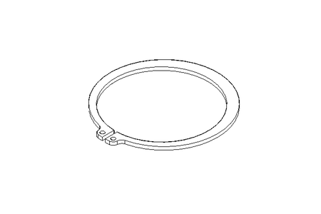 Tear-off ring 62x2 1.4021 DIN471