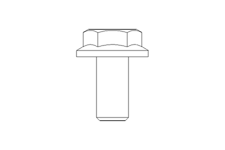 Flanschschraube M5x10 St-Zn