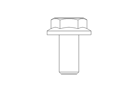 Flanschschraube M5x10 St-Zn