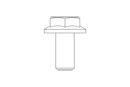 Flanschschraube M5x10 St-Zn