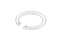 Tear-off ring 45x1.75 A2 DIN472