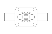 VALVE SEAT FOR DIAPHRAGM VALVE DN15