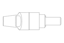 ALAVANCA APERT.M8x16-ROSCA EXT..-1.4305