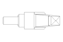 ALAVANCA APERT.M8x16-ROSCA EXT..-1.4305