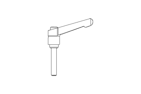 Klemmhebel M6x32