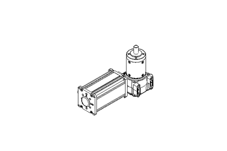 Worm planetary gear motor 0.1kW