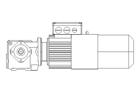 WORM GEAR MOTOR 2.5 NM