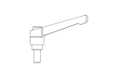 Klemmhebel M10x20