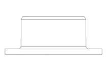 Plain bearing bush GFM 10x12x18x7x1