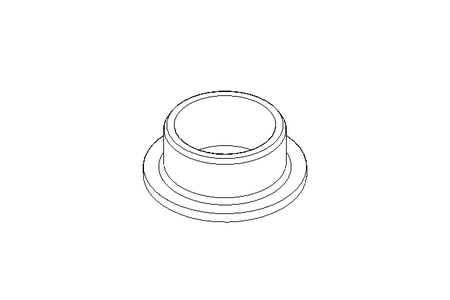 Plain bearing bush GFM 10x12x16x6x1