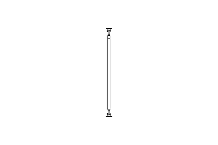 Universal joint shaft D=150 L1=2220 L2=