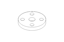 ФЛAHEЦ DN15 PN40 A4 DIN EN 1092-1