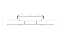 Rodamiento con brida EFOM 30x55x65