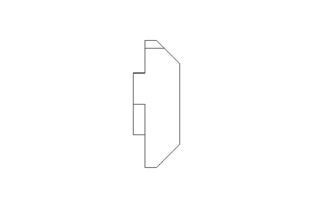 Hammer head nut T M6 / 8 St-Zn