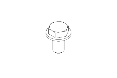 Hexagon screw M8x15 A2 70