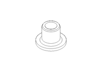 Plain bearing bush FM 3x4.5x7.5x5x0.75