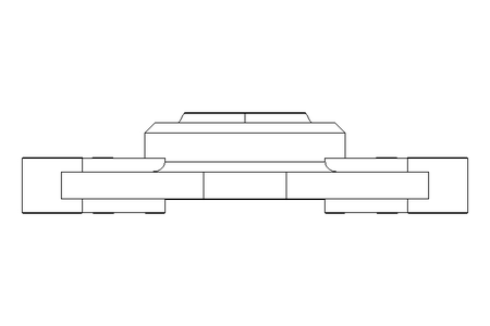 Rodamiento con brida EFOM 20x47x89