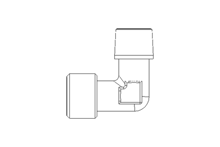 Winkel 90 Grad I/A 1/2" 1.4404