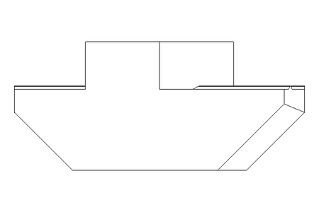 Hammer head nut T M5 / 10 St-Zn