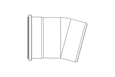 HT-Bogen 15 Grad HTB DN 160