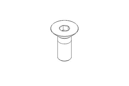 Senkschraube M6x16 A2 70 DIN7991