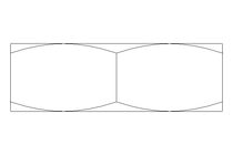 Hexagon nut M6 A2 DIN439